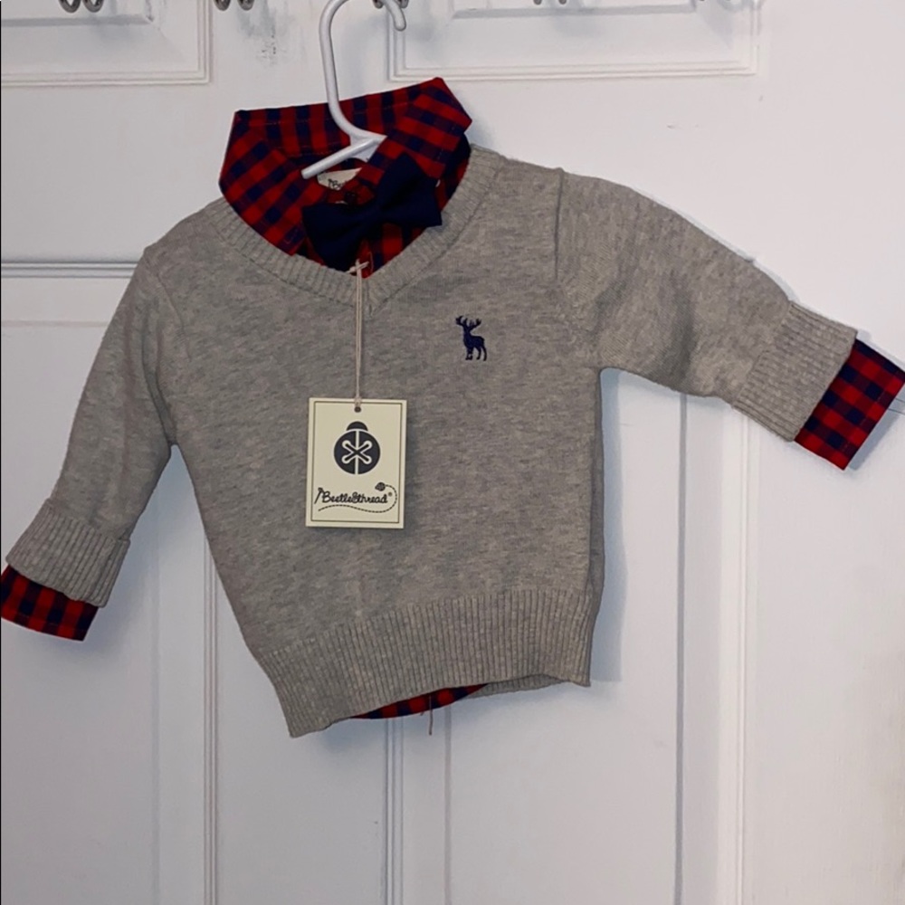Baby boy dress up shirt